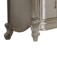 thumbnail image 3 of Benzara Five Drawer And Two Door Dresser With Carved Cabriole Legs, Antique Pearl, 3 of 5