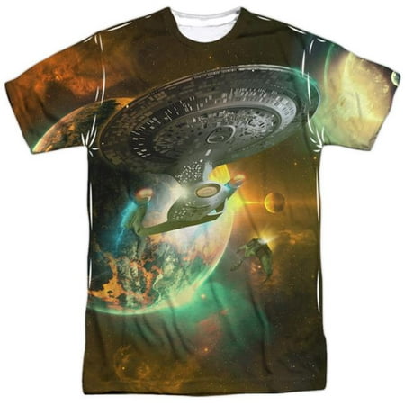 Star Trek - Battle Ships (Front/Back Print) - Short Sleeve Shirt -