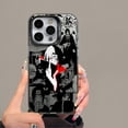 thumbnail image 5 of Narutos-funda de teléfono ITACHIs para Apple iPhone 11, 14, 15, 13 Pro Max, 12, silicona 15 Plus, 11Pro, protección de lente mate, Coque chapado, 5 of 5