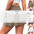 thumbnail image 3 of Xaqiouau Womens High Waisted Athletic Skort Tennis Skirt with Built in Shorts Golf Skort for Workout Running Skirt with Pockets for Gym Yoga, 3 of 6