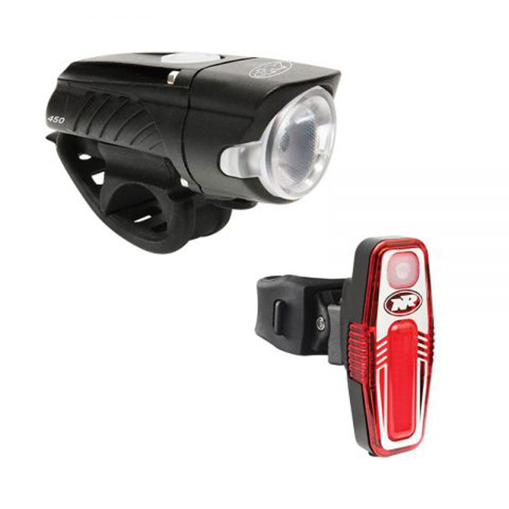NITERIDER SWIFT 450 AND SABRE 80  BICYCLE HEADLIGHT AND TAILLIGHT SET 