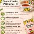 thumbnail image 3 of Therbal Damiana de California Herbal Tea Bags, 25 Count, Caffeine Free Infusion, Turnera Diffusa Herbal Tea, Natural Tea Bags for Daily Use, 3 of 5