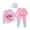 Pink1, variant on SHenli Swimming Suit for GirlsGirls Swimsuits Size 10-12Girls Long Sleeve Swimwear Two Piece Rash Guard Top With Swim Skirt Bottoms Sun UPF 50
