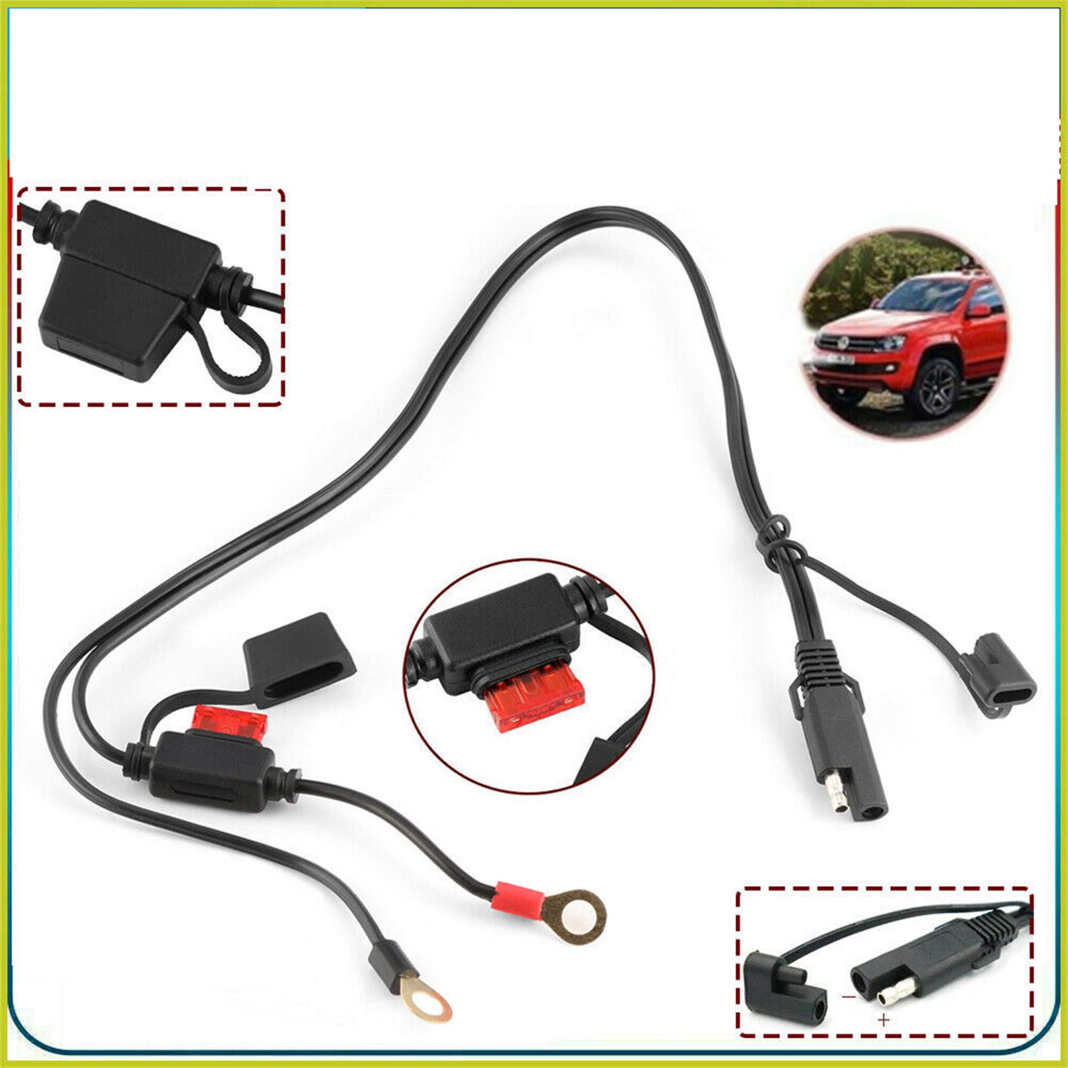 Quick Connect Harness with Ring Terminals Battery Tender Ring Terminal