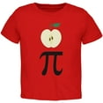 thumbnail image 1 of Halloween Math Pi Costume Apple Day Toddler T Shirt, 1 of 1