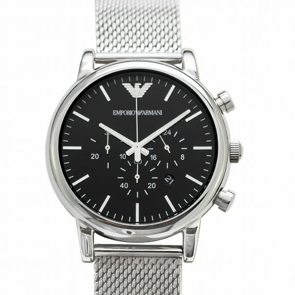 Emporio Armani Men's AR8032 Silver Stainless-Steel Quartz Watch