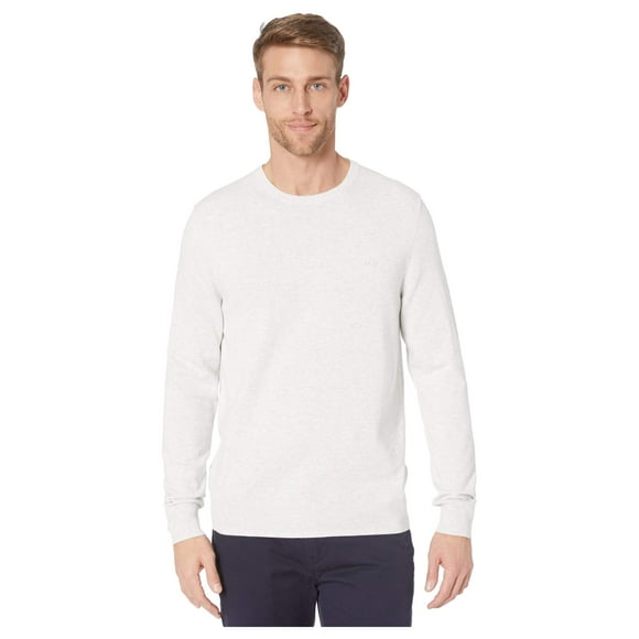 Calvin Klein Jeans Men's Long Sleeve Solid Liquid Crew Neck Sweater