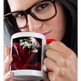 thumbnail image 2 of 3drose, Amazon Milk Frog - Us39 Jmc0057 - Joe and Mary Ann Mcdonald, 11oz Two-tone Red Mug, 2 of 6