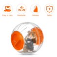 thumbnail image 4 of Pelota de hámster Gutongyuan Silent con soporte 15 cm Naranja, 4 of 7