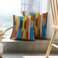 thumbnail image 6 of LALILO Throw Pillow Covers Color New Accent Beach Color Colourful Cushion Cover 18" x 18", 2 Pack, 6 of 6