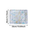 thumbnail image 3 of Ice Silk Summer Small Animal Cooling Mat, Cute Print Breathable Cage Rest Pad for Guinea Pigs Hamsters Rabbits Sugar Gliders, 3 of 4