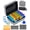 BLUE+GRAY, variant on Monthly Pill Organizer 3 Times a Days, Medicine Organizer Box with Portable Hard Shell and Pill Cutter, 31 Day Pill Box with Monthly and Weekly Sticker