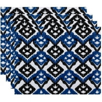 Simply Daisy 18" x 14" Hipster Geometric Print Placemats, Set of 4