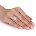 thumbnail image 5 of Everly Women's Cubic Zirconia Sterling Silver Ring, 5 of 7