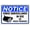 Warning Sign 1, variant on OSHA Caution Keep Ladders Chained Secured From Falling Sign - 12×8 Inches, Metal, Wall or Fence Workplace Safety Decor