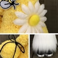 thumbnail image 4 of Sunflowers Gnome Bee Muñeco de peluche, sin rostro Nisse Elf Dwarf Tomte (negro), 4 of 5