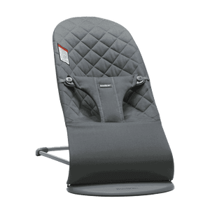 BabyBjorn Bouncer Bliss Baby Bouncer Woven Classic Quilt Black