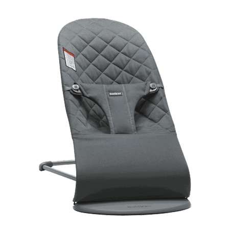 BabyBjorn Bouncer Bliss Baby Bouncer Woven Classic Quilt Black