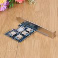 thumbnail image 4 of EUX1-0 Adaptador PCIE a PCIE 1 a 4 PCIE Ranura USB 3.0 Mining Riser Card Converter, 4 of 9