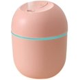 thumbnail image 1 of Mini Humidifier for Home, Cool Mist Humidifiers for Bedroom, Portable USB Alcohol Humidifier Large Capacity 220ml, Indoor Air Humidifier with Filter Cotton, Desk Humidifier Room Humidifier (Pink), 1 of 5