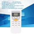 thumbnail image 4 of Control remoto de ca, Botones Sensibles de Reemplazo Perfecto Control Remoto Control Conveniente para zh JT 08 para zhjg 01 para zh jt 03, 4 of 7