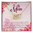 thumbnail image 2 of To Mom So Many Memeories Together Inseparable Necklace, 2 of 20