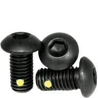 

Nylon Pellet Socket Button Head Cap Screw 8-32 x 1/2 Alloy Steel Black Oxide Hex Socket (Quantity: 100)