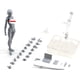 thumbnail image 1 of Body-Chan Body Kun Figura - Maniquí de Dibujo para Artistas - PVC Body Kun y Body Chan Set Figura de acción Modelo Dibujo Figura SHF Conjunto Masculino + Femenino, 1 of 3