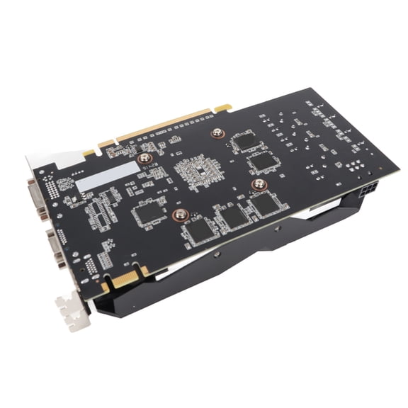 Elowen Graphics Card Gaming Graphics Card 192BIT GDDR5 Fan High Definition Multimedia Interface VGA DVI Interface Computer Graphics Card for Desktop Computers