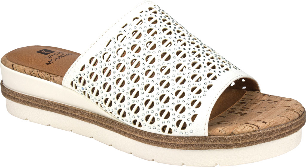 white mountain mens sandals