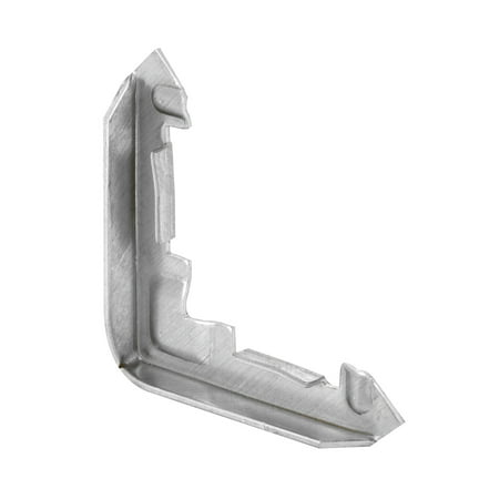 Window Frame Corner, 3/8 in. x 3/8 in., Aluminum (20-pack)