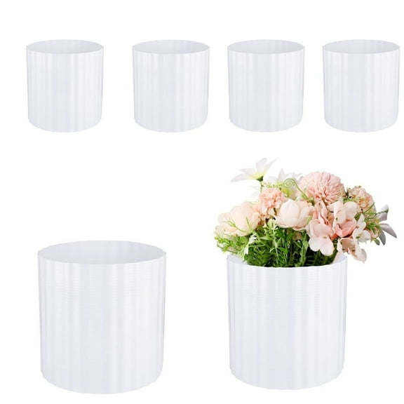 6Pcs Plant Protective Cover,16.5x9In Warm Rose Cones Connectable Winter Rose Plant Protective Cover for Protecting Sapling Bush from Wind Freeze Animals