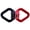 Red blacka, variant on JZROCKER 30KN Sealed Bearings Swivels for Climbing Hammock Swing Climbing Swivels 360 Degree Rotational Rope Swivels Connector