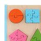 thumbnail image 4 of Juguetes De Educación Niños De Educación - 3 Estilo 3 CUTICAT Bloque de rompecabezas de geometría, 4 of 8