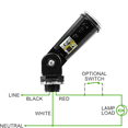 thumbnail image 2 of 20Pack,Dusk to Dawn/Day Night Sensor, Photoelectric Switch, Photo Cell Sensor,IP65 Waterproof Photocell, 2 of 7