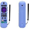 thumbnail image 1 of Remote Case Glow in The Dark Remplacement pour Commande Vocale Roku Pro 2021, Housse en Silicone avec Cordon, 1 of 4