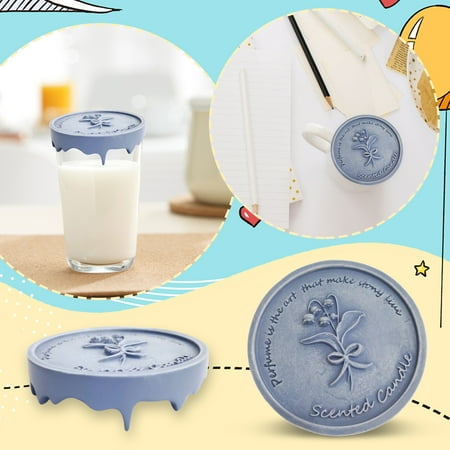 

Follure Resin Cup Lid With Tulips Bowl Lid Tulips Cup Lid Keeps Dusts Out Of Coffee And Tea Desktop Ornament