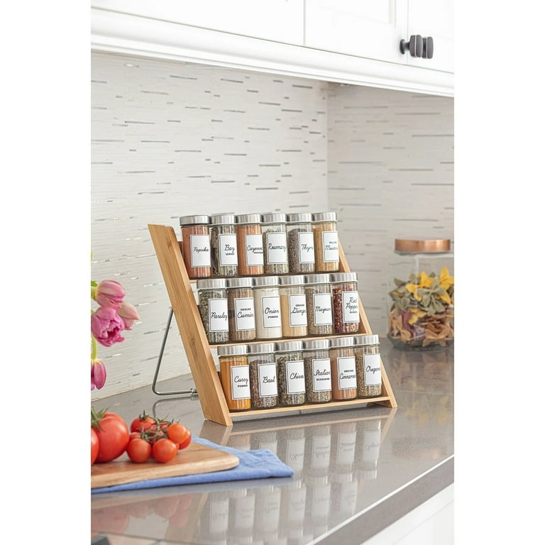 YouCopia Spice Stack Holds 18 Full Size Spice Jars Stackable 3