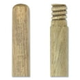 thumbnail image 3 of Angler Broom Plastic Bristles, 53" Wood Handle, Yellow, 3 of 3