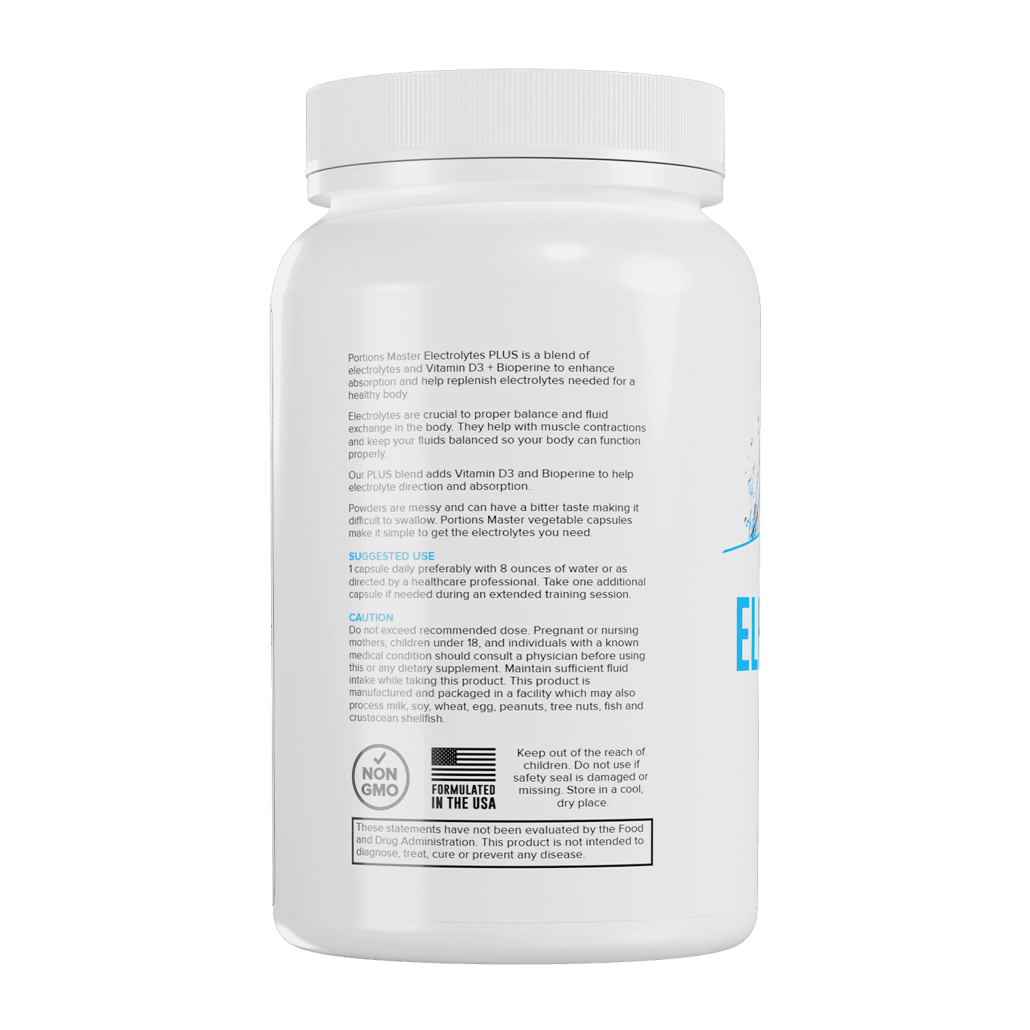 Portions Master Electrolyte Plus (Advanced Hydration)
