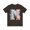 Brown, variant on Letter N Graphic Tee Unisex Vintage Inspired Art Design Short Sleeve