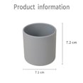 thumbnail image 2 of 2 piezas de taza abierta de silicona para bebés y tazas de agarre fácil para niños pequeños a prueba de derrames, suministros para el destete dirigido por el bebé, 2 of 5