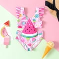 thumbnail image 2 of PatPat Baby Girl Swimwear Bathing Suit One-Piece Swimsuit, Sizes 9-12 Months, 2 of 6