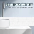 thumbnail image 3 of SHOWERORO Bathroom Backsplash Wall Stickers Thicker Design White For Home Decor, 3 of 8
