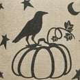 thumbnail image 4 of Raven Harvest Burlap Jute Pillow 12x12, 4 of 4