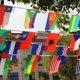 thumbnail image 2 of Anley Bandera de cuerda de 100 países, banderín internacional, decoración para gran inauguración, bar deportivo, eventos de fiesta, 82 pies, 100 banderas Vhermosa LH-0838, 2 of 4