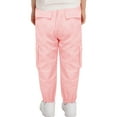 thumbnail image 2 of YiZYiF Kids Boys Dungarees Casual Moisture-Wicking Cargo Pants,Sizes 6-14 Pink 14, 2 of 7