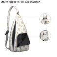 thumbnail image 4 of Sports Enthusiast Sling Backpack - Durable Crossbody Shoulder Bag with Ball Inspired Design, 4 of 4