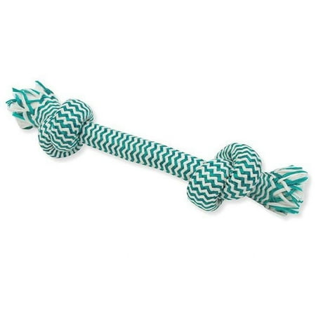 UPC: 0746772255063 | Mammoth Pet Products 017825 13 in. Extra Fresh 2 Knot Bone  Green & White
