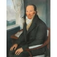 thumbnail image 2 of Daniel Caffe 15x18 Gold Ornate Wood Frame and Double Matted Museum Art Print Titled - Portrait of a Sitting Man Near a Window, 2 of 4